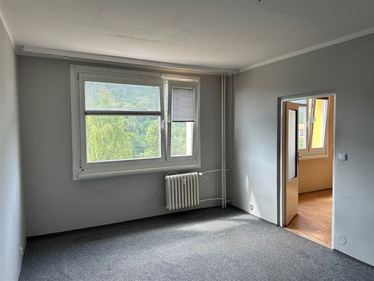 Podnájem družstevního bytu 1+1 (34 m2), Na Pěšině, Děčín IX - Bynov 