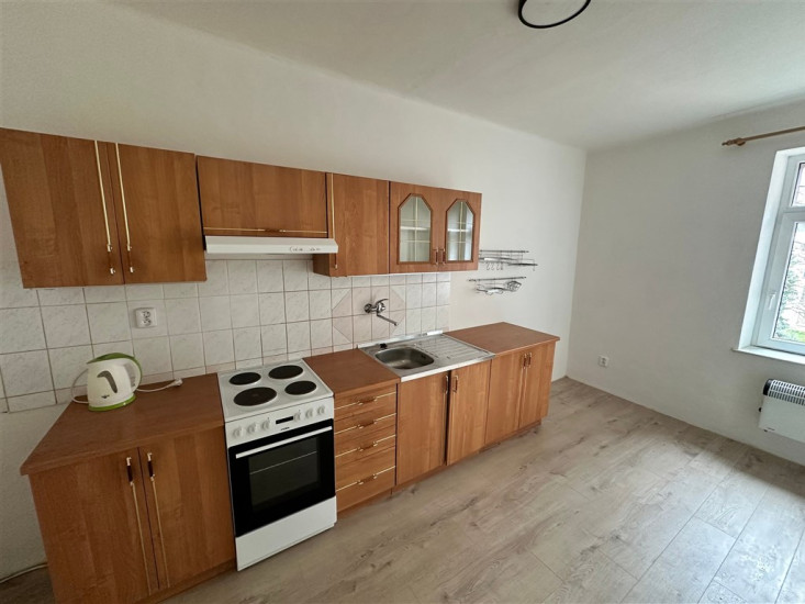 Pronájem bytu 2+1 (54 m2) se společnou zahradou, Žerotínova, Děčín III - Staré Město 